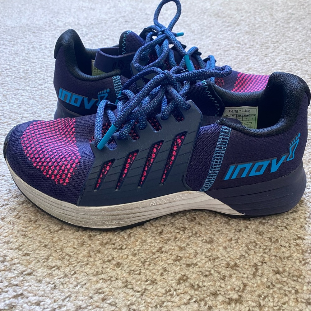 Inov-8 F Lite G300 in Navy/Pink/Blurple